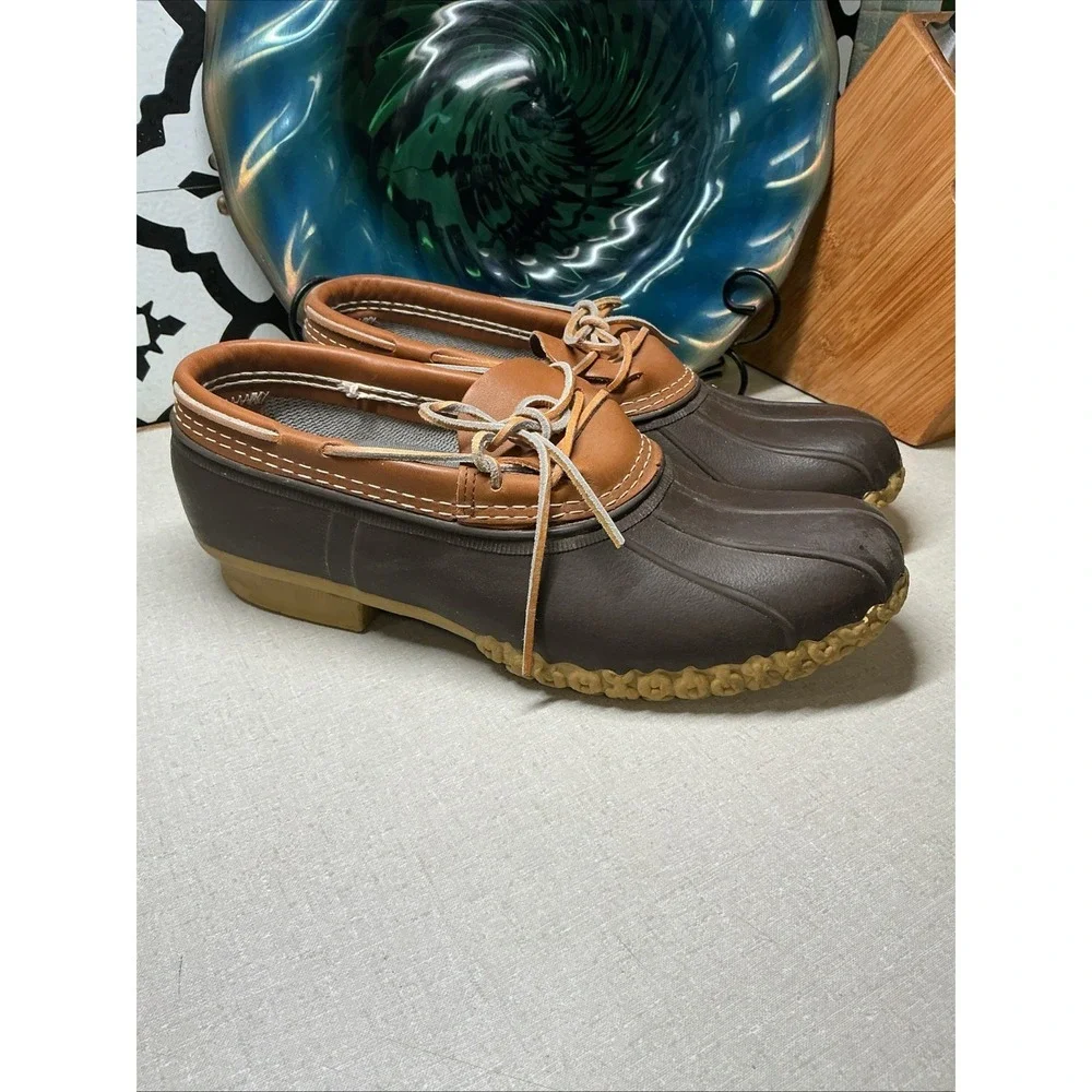 LL Bean Classic Duck Boots Low Top Mens Size 11 M (175061) USA Made Maine